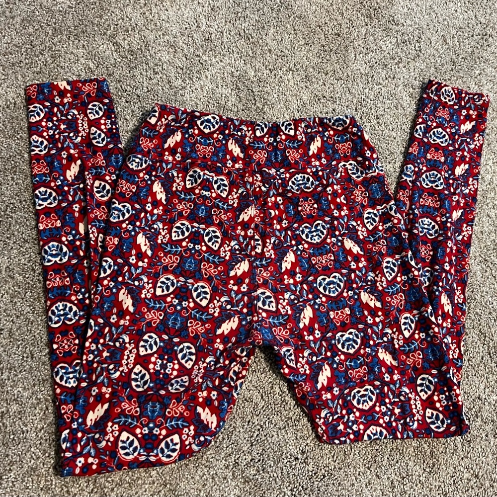 Lularoe 4th of July holiday legging